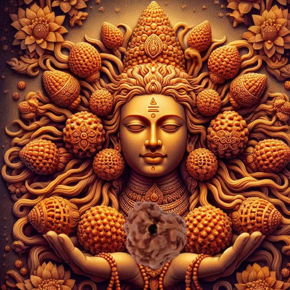 3 Mukhi Rudraksha Embodying the Power of the Trinity